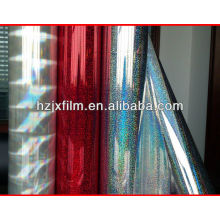 Transparent OPP/PET Holographic film